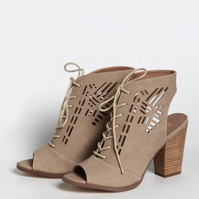 Wanda Cutout Booties By Restricted
