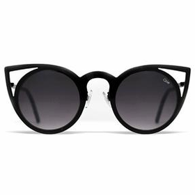 Quay Eyeware Invader Sunglasses in Black