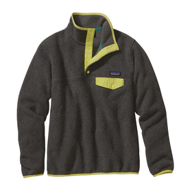 Patagonia Women's Lightweight Synchilla? Snap-T? Pullover | Nickel w/Mayan Yellow