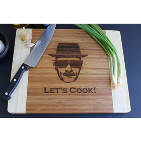 Breaking Bad cutting board, Let's Cook (set of 4)