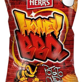 Herr's Honey BBQ Potato Chips 1 oz Bags - Pack of 42