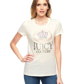 Logo Juicy Couture Crown Tee by Juicy Couture,