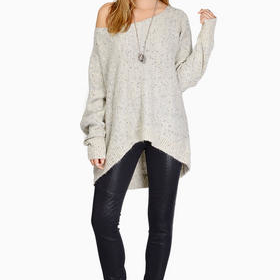 Alyssa Off Shoulder Sweater $68