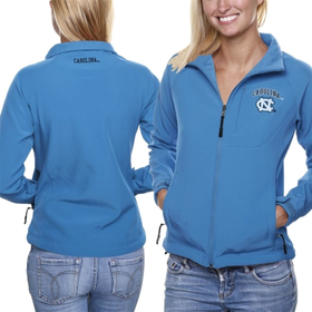 North Carolina Tar Heels (UNC) Ladies Athena Full Zip Jacket - Carolina Blue