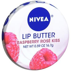 Nivea Lip Care Lip Butter, Raspberry Rose Kiss