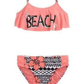 Beach Flounce Bikini Swimsuit | Girls Swimsuits Swim | Shop Justice