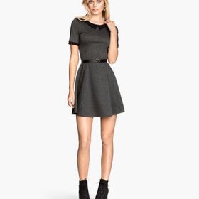 H&M Dress with Collar $24.95