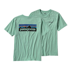 Patagonia Men's P-6 Logo T-Shirt | Atoll Aqua