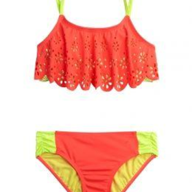 Cutout Flounce Bikini Swimsuit | Girls Bikinis Swimsuits | Shop Justice