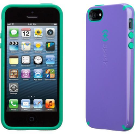 Speck - CandyShell Glossy Case for Apple? iPhone? 5 / 5S - Green, Purple