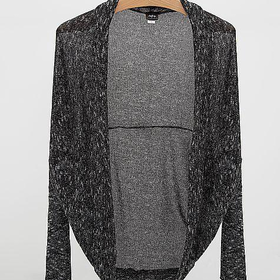 Women's Cocoon Cardigan Sweater in Black by Daytrip.