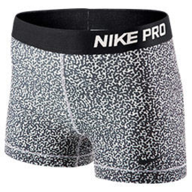 Women's Nike 3 Inch Pro Core Compression Printed Shorts