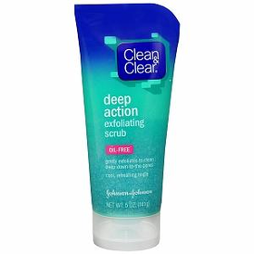 Clean & Clear Deep Action Exfoliating Scrub, Oil-Free