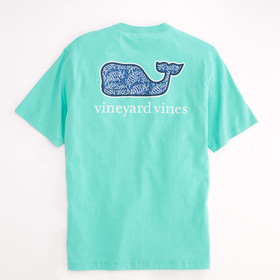 Sea Life Batik Whale Pocket T-Shirt