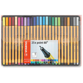 21859-1025 - Stabilo Point 88 Fineliner Pens - BLICK art materials