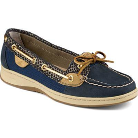 Sperry Top-Sider Angelfish Fishscale Slip-On Boat Shoe Navy, Size 11M Women's Shoes