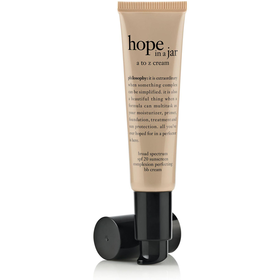 hope in a jar a to z cream | one-step complexion perfector | philosophy hope in a jar