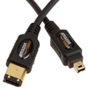 AmazonBasics IEEE 1394 4-Pin / 6-Pin FireWire Cable 1.8 m / 6 Feet