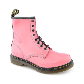 Dr. Martens Womens 1460 pink 8 eye combat boot | Shiekh Shoes