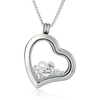 Charmed Lockets "You Are Loved" Swarovski Charm Necklace