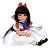 Adora Baby Doll 20" Classic Snow White (Dark Brown Hair/Brown E...