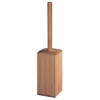 InterDesign Formbu Square Bowl Brush, Natural Bamboo