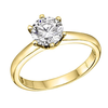 IGI Certified 0.60 CTTW Diamond Engagement Ring 14k Gold