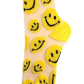 The See Through Smiley Socks