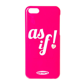 Clueless Pink As If! Hardcase Cover for iPhone 5c