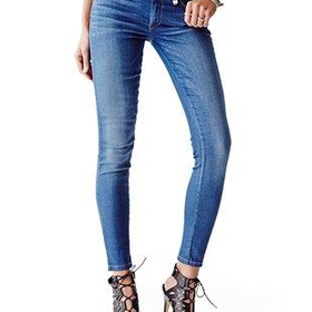 Low-Rise FleX Jeans in Lux Blue Wash at Guess