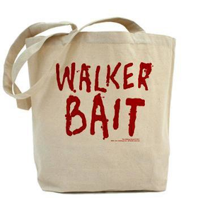 Walker Bait Tote Bag> Walker Bait> The Walking Dead T-Shirts from Gold Label