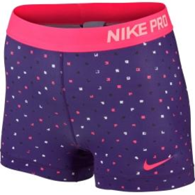 Nike Women's 3'' Pro Core Polka Square Compression Shorts | DICK'S Sporting Goods