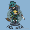 Legend of Zelda Wind Waker FREE HUGS T-Shirt by Purrdemonium