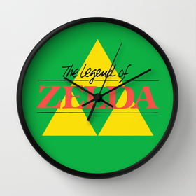 The Legend of Zelda Wall Clock by Studio