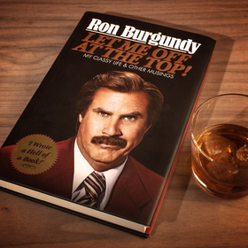 Ron Burgundy - Let Me Off At The Top! at Firebox.com