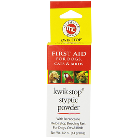 Miracle Care Kwik-Stop Styptic Powder, 0.5 oz