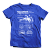 Time Machine Blueprint Back To The Future T-Shirt Funny