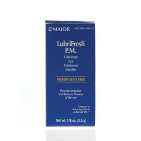 Major Pharmaceutical Lubrifresh P.M. Ophthalmic Ointment